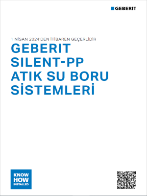 Geberit Silent -PP Atık Su Boru Sistemleri Geberit Silent -PP Atık Su Boru Sistemleri