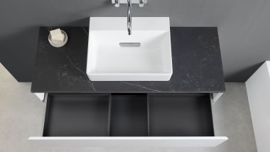 Geberit ONE gider yeri olmayan lavabo dolabı