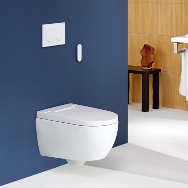 Geberit AquaClean Alba akıllı klozet ile banyo konforu