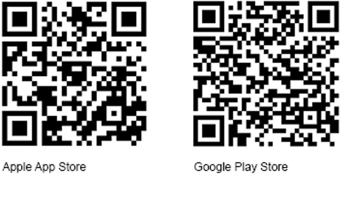 Apple ve Android için Geberit Pro QR kodları