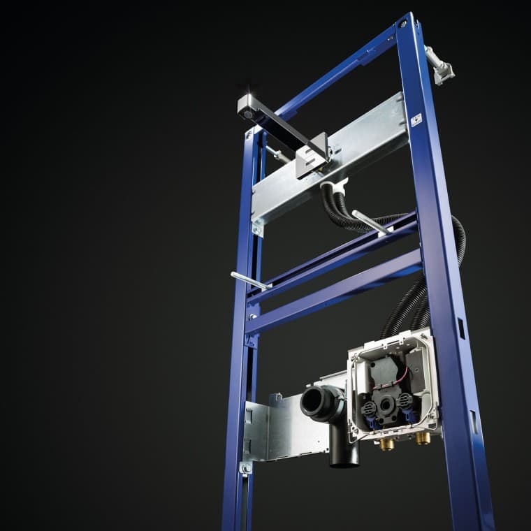 Duofix montaj elemanı ve Geberit Brenta ankastre batarya sistemi Duofix montaj elemanı ve Geberit Brenta ankastre batarya sistemi