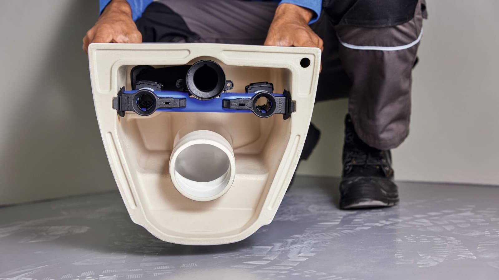 Acanto asma klozete önceden monte edilmiş montaj çubuğu Acanto asma klozete önceden monte edilmiş montaj çubuğu