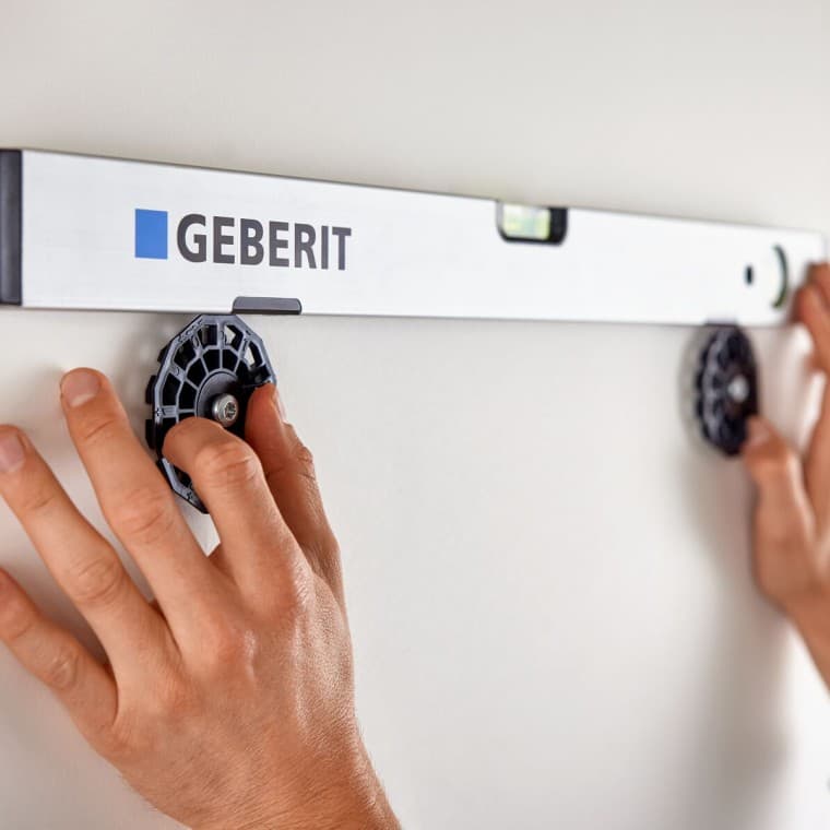 Option mirror FlexInstall sabitlemesi (© Geberit) Option mirror FlexInstall sabitlemesi (© Geberit)