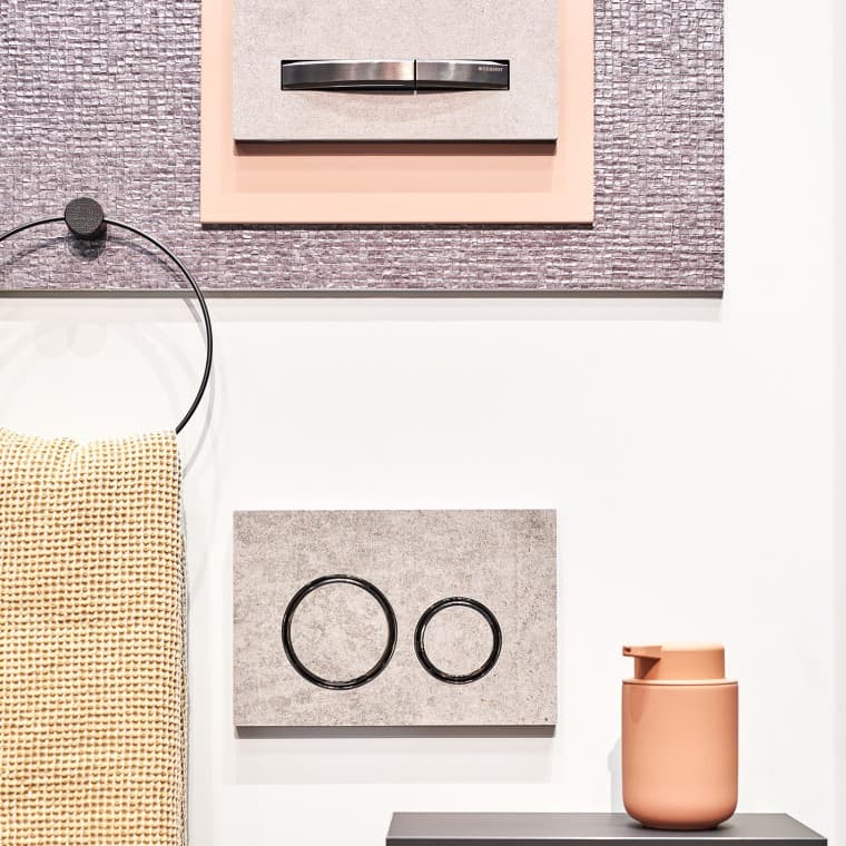 Banyoda farklı malzemeler daha fazla rahatlık yaratır Banyoda farklı malzemeler daha fazla rahatlık yaratır