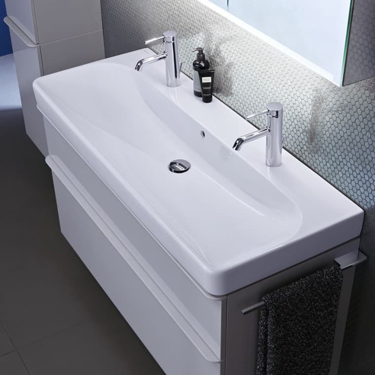 Geberit Smyle lavabo ve lavabo dolabı Geberit Smyle lavabo ve lavabo dolabı