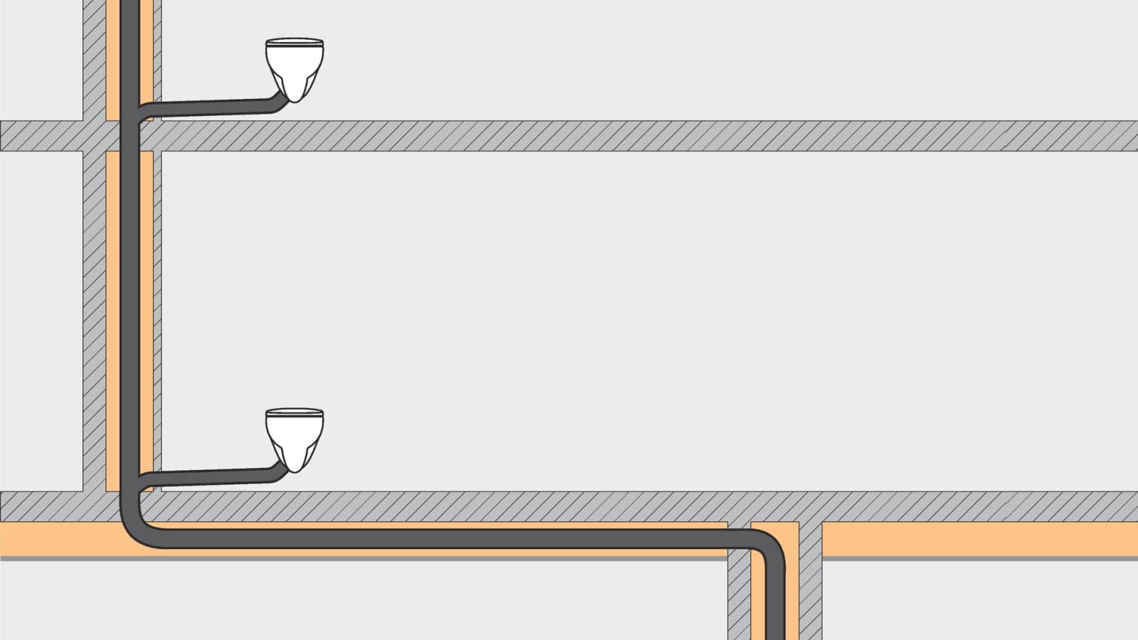 Geberit SuperTube kullanılan drenaj sistemleri, daha az alan gerektirir ve planlamada daha fazla özgürlük sağlar. Geberit SuperTube kullanılan drenaj sistemleri, daha az alan gerektirir ve planlamada daha fazla özgürlük sağlar.