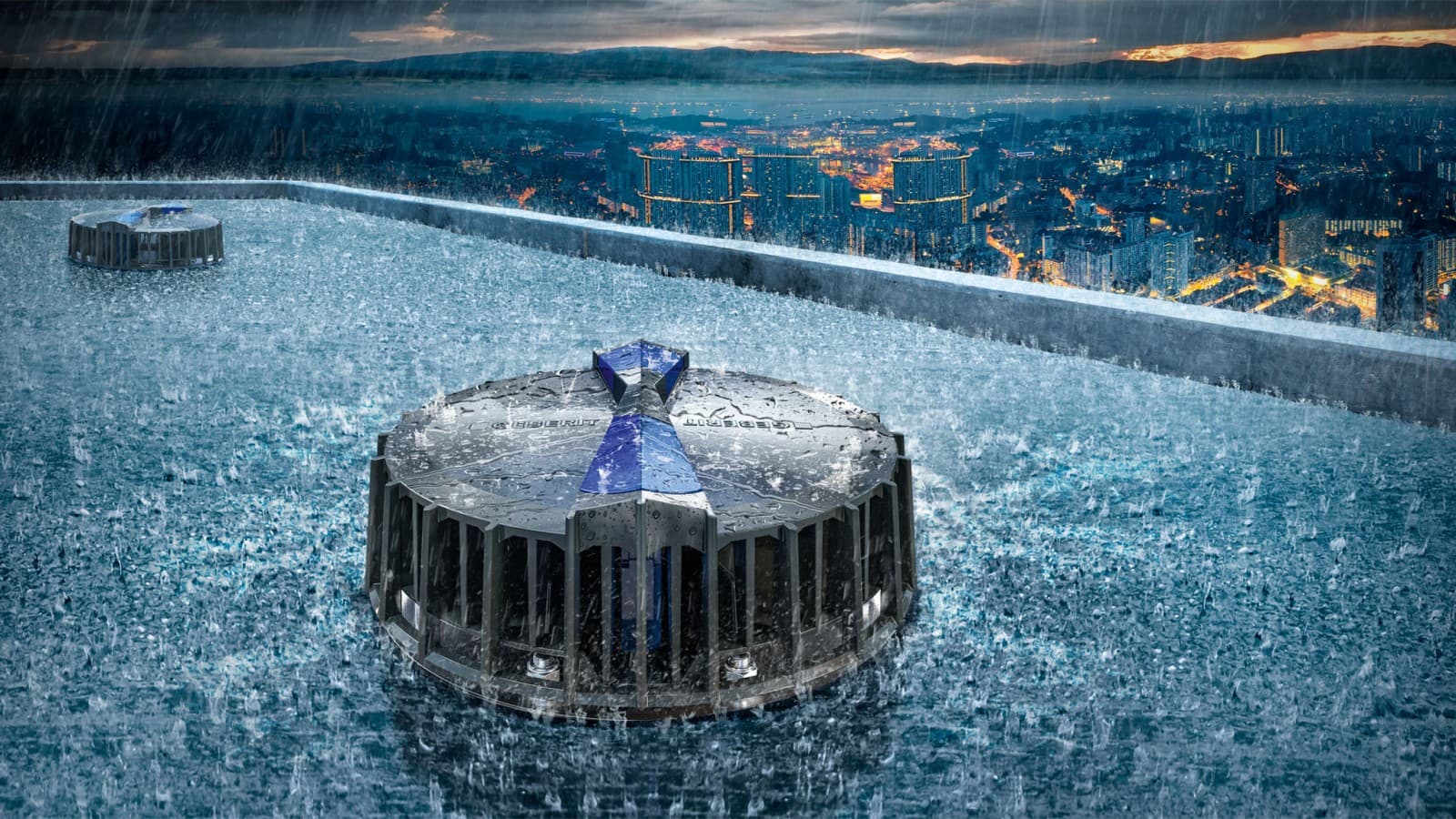 Geberit Pluvia sifonik yağmur drenaj sistemi Geberit Pluvia sifonik yağmur drenaj sistemi