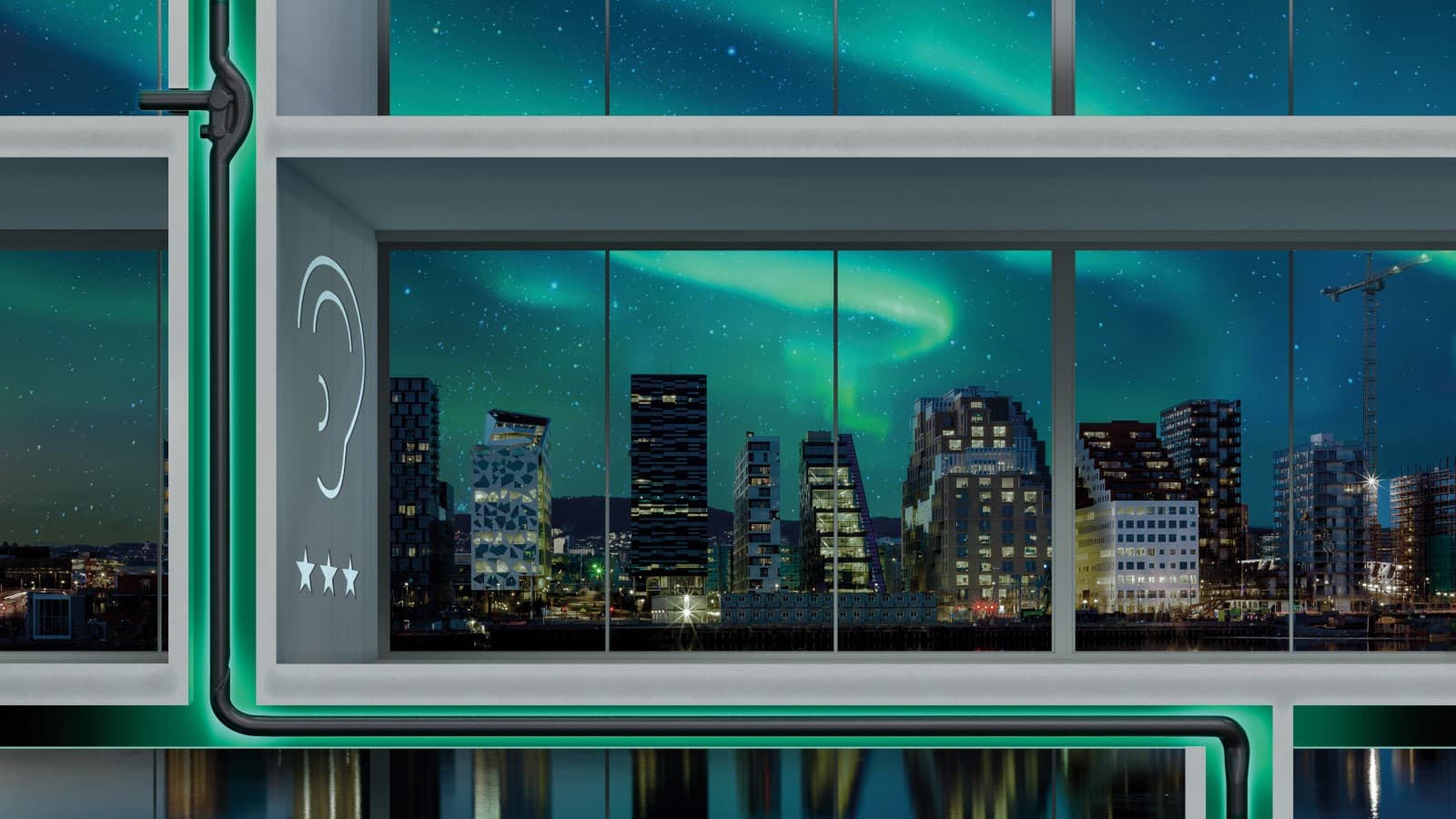 Yüksek atık su kapasitesi ve yüksek ses yalıtımı gerektiren yüksek binalar için Geberit Silent-db20 SuperTube Yüksek atık su kapasitesi ve yüksek ses yalıtımı gerektiren yüksek binalar için Geberit Silent-db20 SuperTube