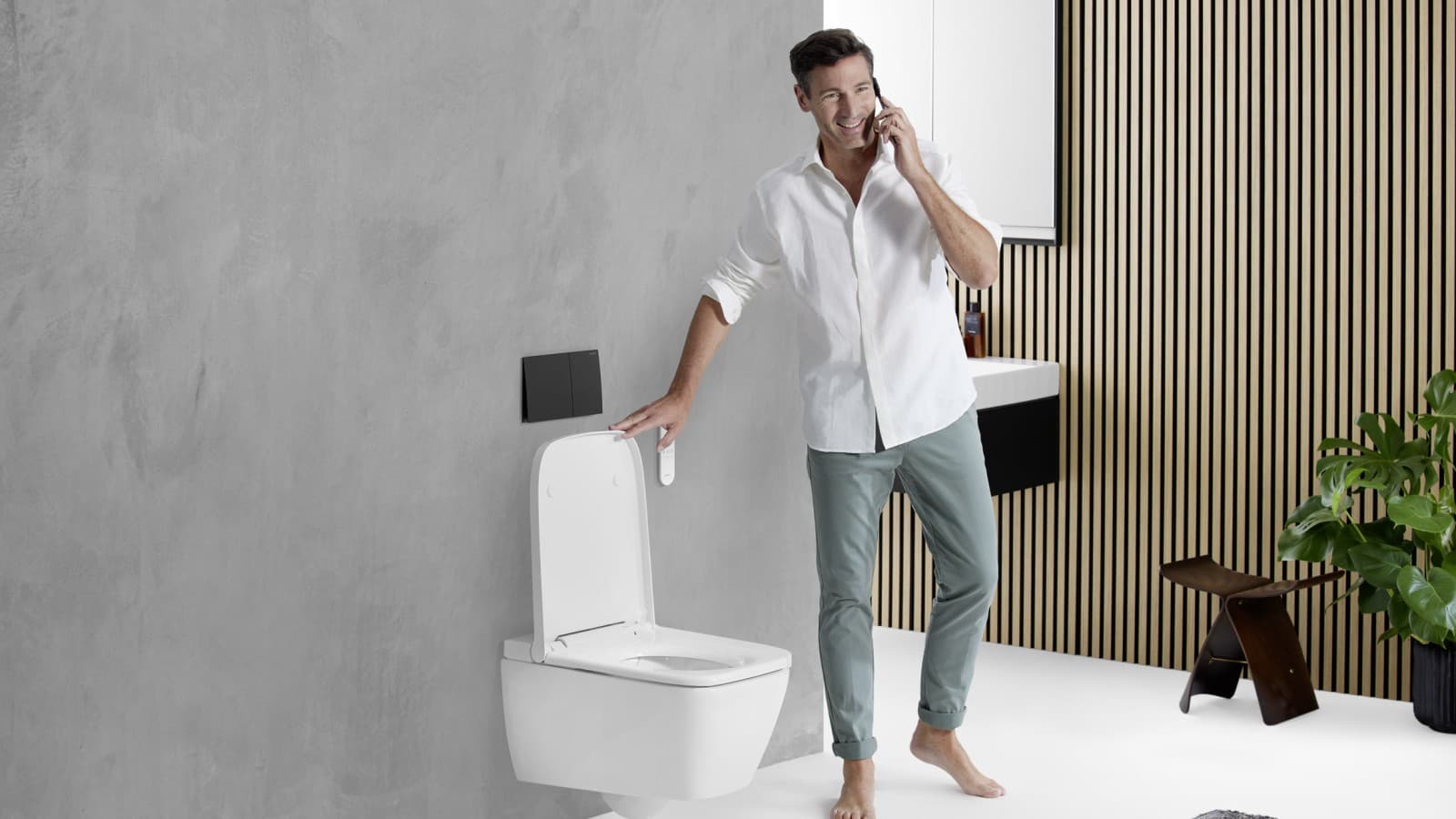 Sigma70 ile Geberit AquaClean Sela Square Sigma70 ile Geberit AquaClean Sela Square