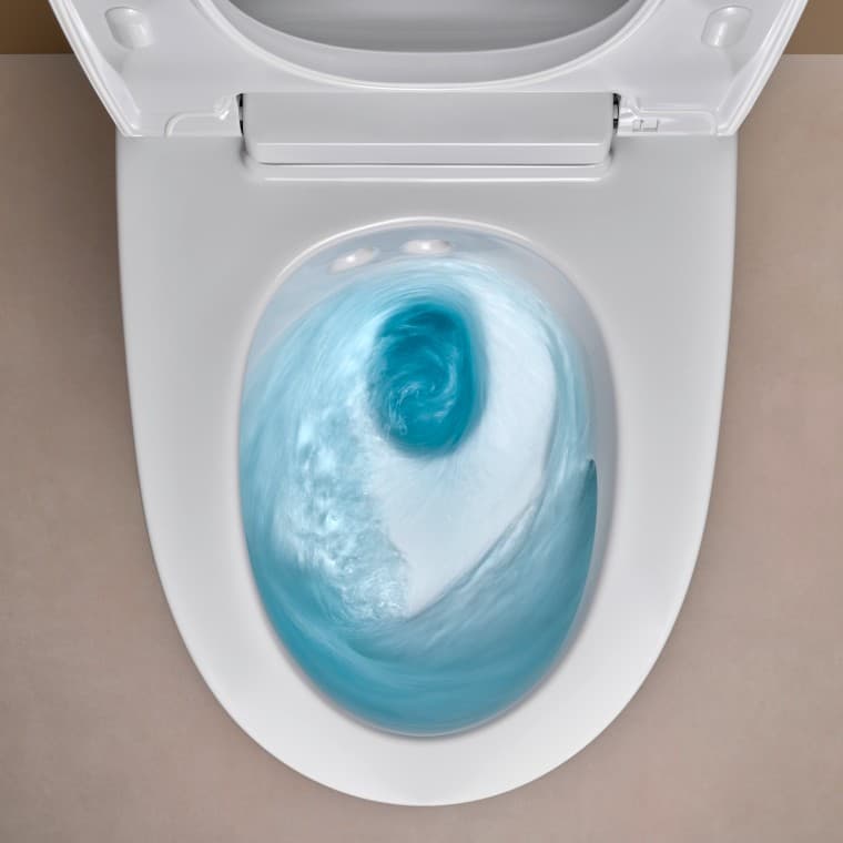 Geberit AquaClean Mera TurboFlush yıkama teknolojisi Geberit AquaClean Mera TurboFlush yıkama teknolojisi