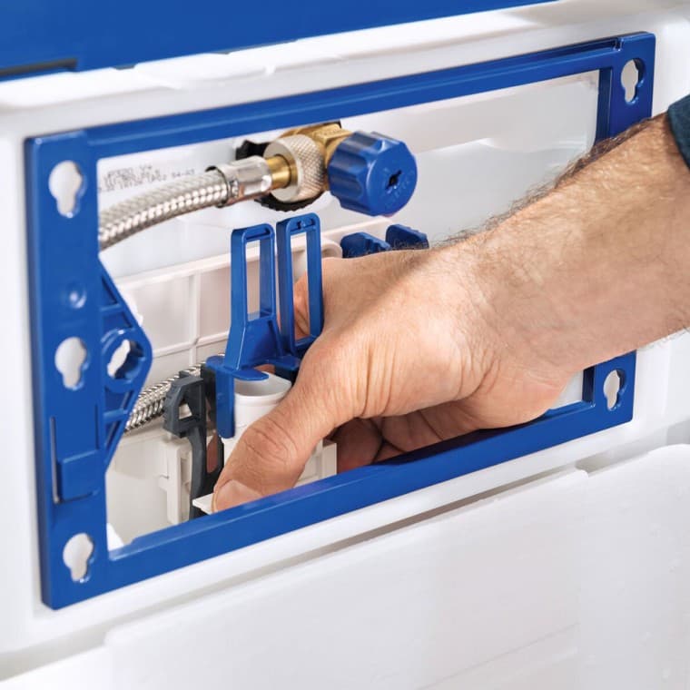 Kolay montaj ve sökme için Geberit type 212 boşaltma valfi Kolay montaj ve sökme için Geberit type 212 boşaltma valfi