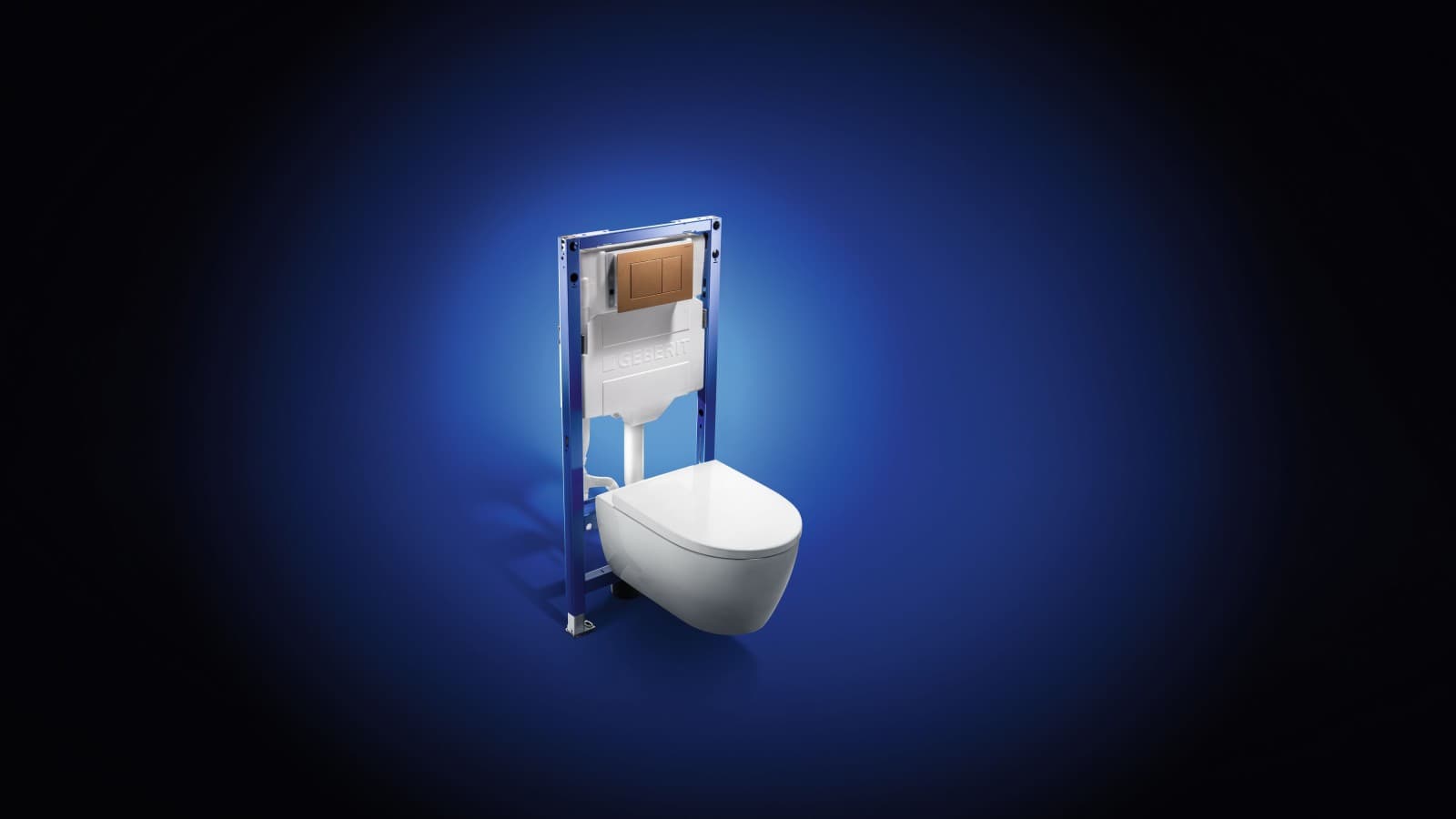 Geberit Sigma gömme rezervuar, iCon TurboFlush asma klozet ve Sigma40 kumanda kapağı