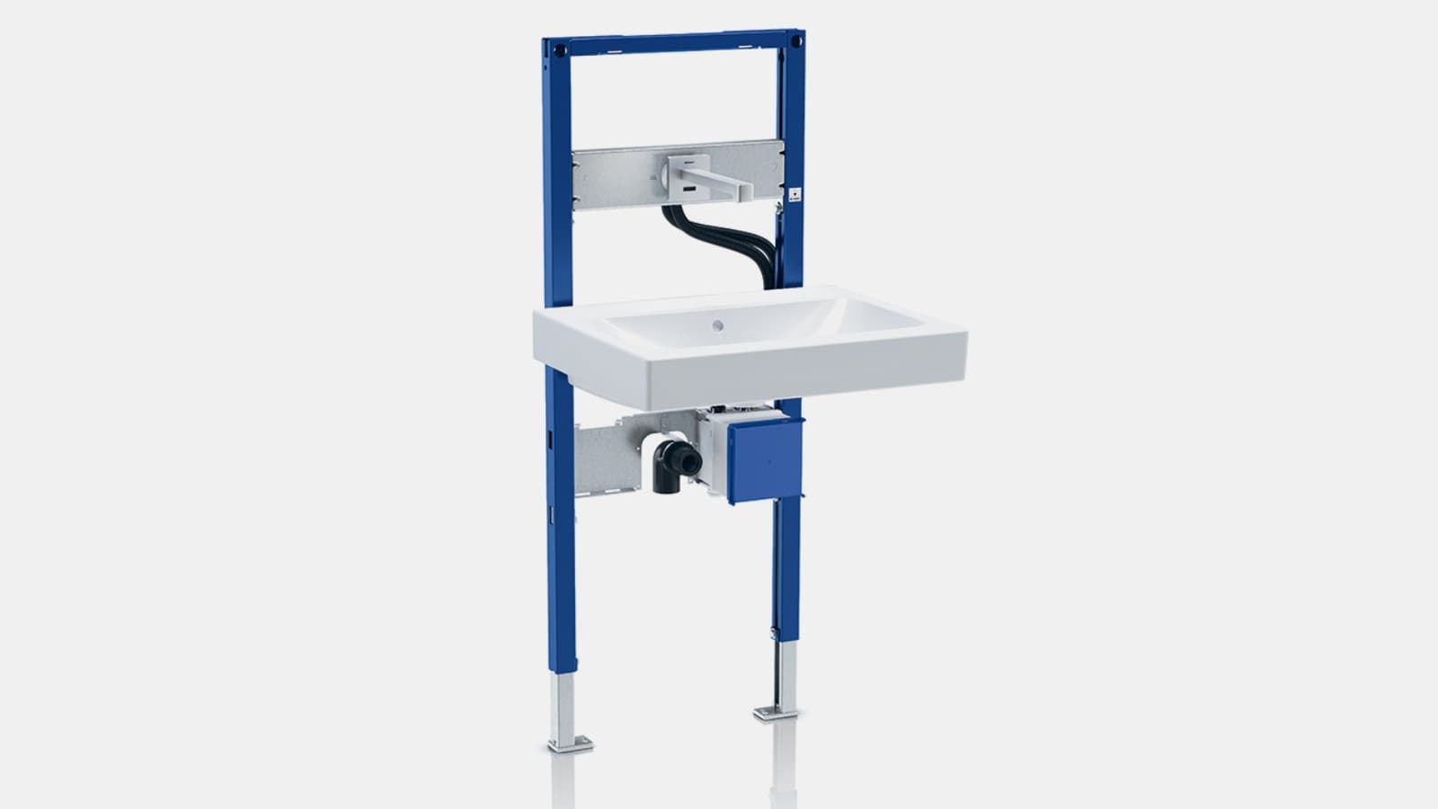 Geberit montaj çerçevesi ile bataryalarda esneklik