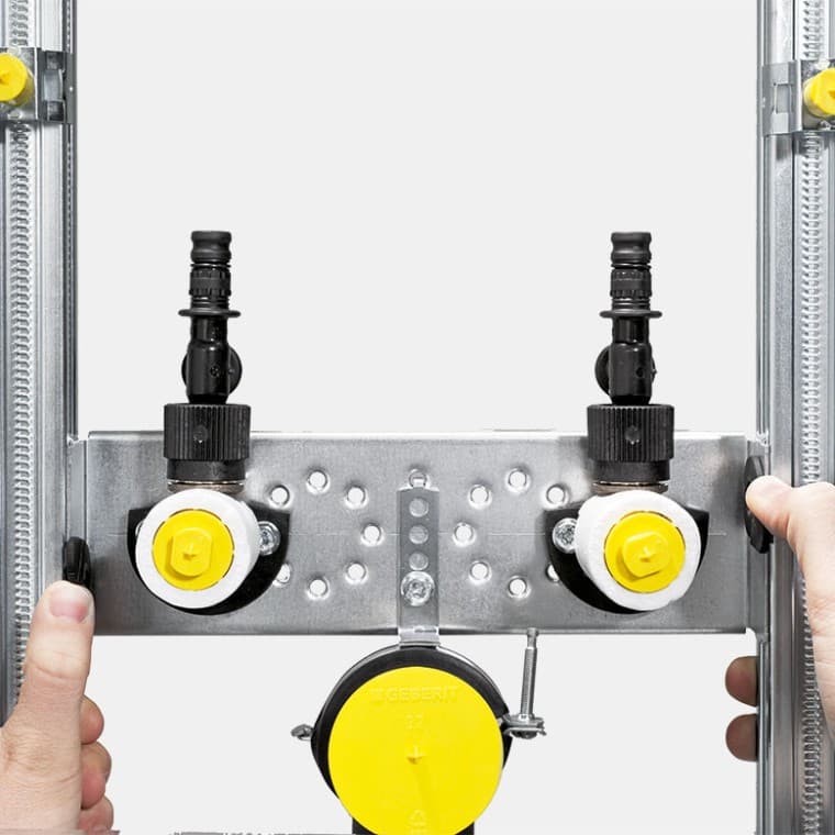 Geberit GIS aletsiz bağlama Geberit GIS aletsiz bağlama