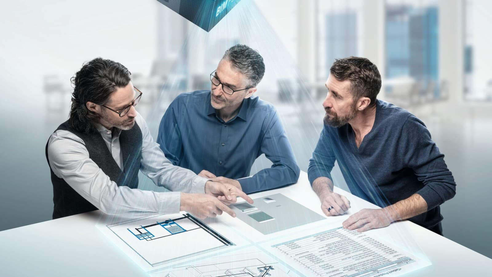 BIM hakkında konuşan planlamacılar BIM hakkında konuşan planlamacılar