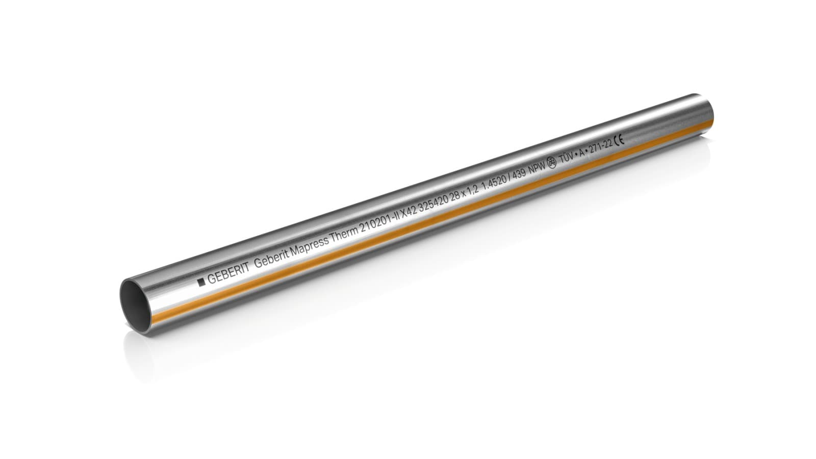 Geberit Mapress Therm sistem boruları Geberit Mapress Therm sistem boruları