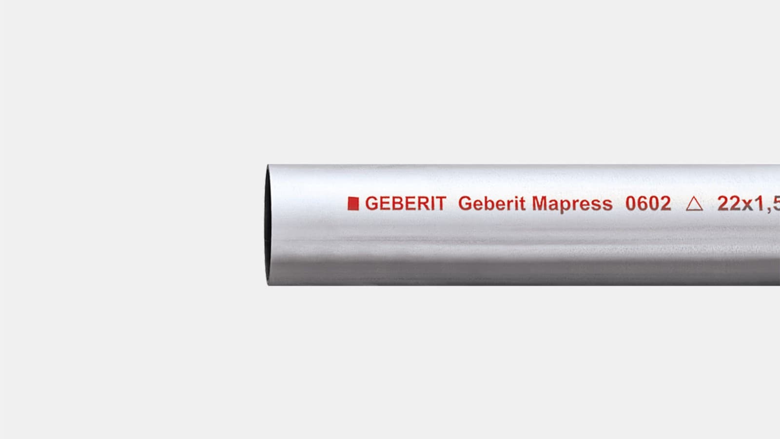 Geberit Mapress C çelik boru, dışı galvanizli Geberit Mapress C çelik boru, dışı galvanizli